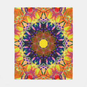 Cobertor De Velo Pintura digital Belo fundo Abstrato colorido