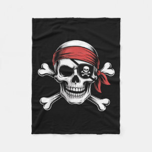 Cobertor De Velo Pirata Preguiçosa Bandana Halloween Figurume Men B