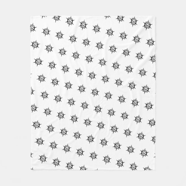 Cobertor De Velo Pirate Blanket Fleece (Frente)