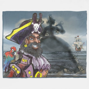 Cobertor De Velo Pirate Dream Fleece Blanket