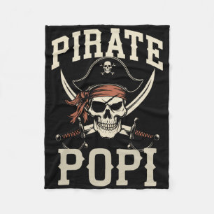 Cobertor De Velo Pirate Popi Engraçado Capitão Correspondente ao Vo