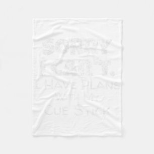 Cobertor De Velo Piscina Engraçada Cue Stick Cote Billiards Snooker