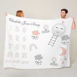 Cobertor De Velo Pista de Blanket para a Lua