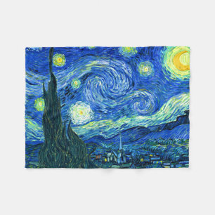 Cobertor De Velo Pix Dezines van gogh/Starry night