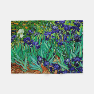 Cobertor De Velo PixDezines van gogh/irises/ruas roxas. remy