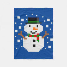 Pixel Art BONECo de NEVE
