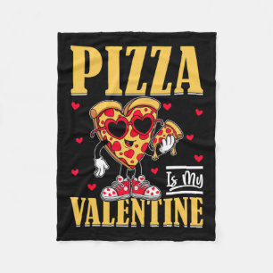 Cobertor De Velo Pizza É Meu Dia de os namorados Engraçado Namorado