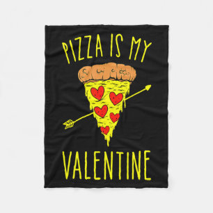 Cobertor De Velo Pizza É Meu Namorado Citação Dia Dos Namorados Hom