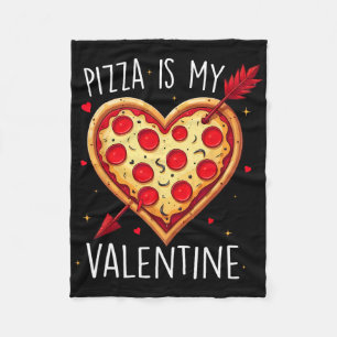 Cobertor De Velo Pizza É Meu Namorado Dia Dos Namorados Coração Eng