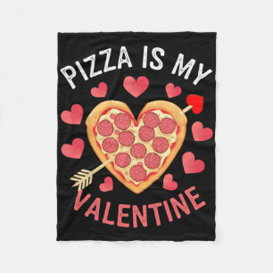 Cobertor De Velo Pizza É Meu Namorado Dia Dos Namorados Engraçado M