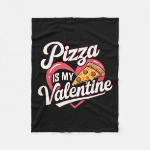 Cobertor De Velo Pizza É Meu Namorados Dia de os namorados Foodie