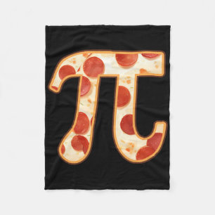 Cobertor De Velo Pizza Pi Dia Nerd Geek Matemática Italiana Ação de