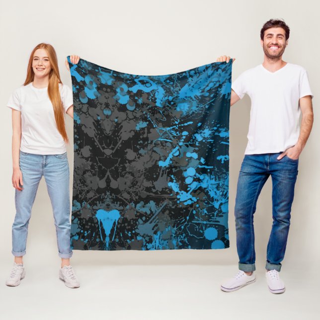 Cobertor De Velo Placas, linhas e caos vibrantes (In Situ)