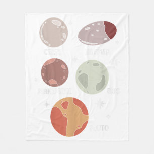 Cobertor De Velo Planeta Anão Solar Do Sistema Solar Exterior Para