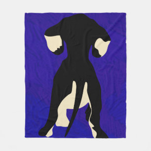 Cobertor De Velo Plano de fundo azul