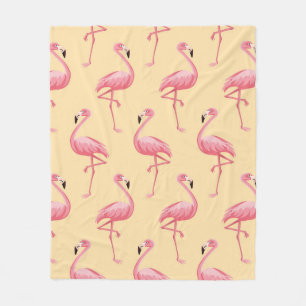 Cobertor De Velo Plano de fundo uniforme Flamingo. Afrontamentos co