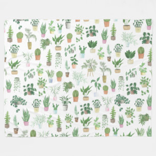 Cobertor De Velo Plantita House Plantas e Potes
