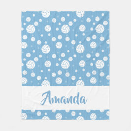 Cobertor De Velo Pó Blue Chevron Padrão de Voleibol