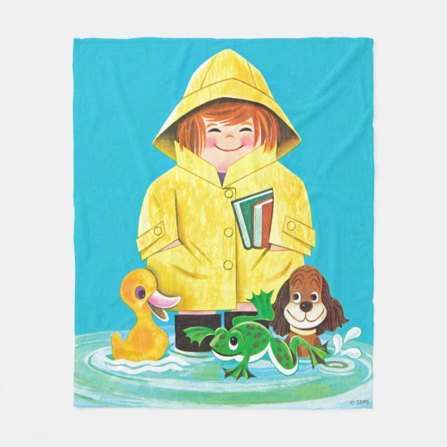 Cobertor De Velo Poças do divertimento (Frente)