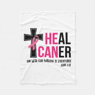 Cobertor De Velo Pode Curar Cancer de Fita Cristã de Fita Cancer Aw