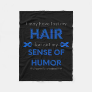 Cobertor De Velo Pode Ter Perdido Meu Cabelo Divertido Com Alopecia