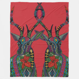 Cobertor De Velo poinsettia deed