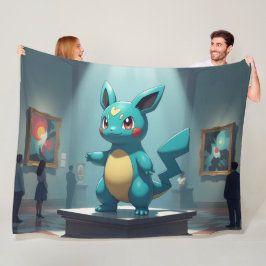 Cobertor De Velo Pokémon und seine Treue Freunde