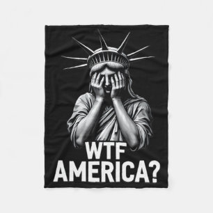 Cobertor De Velo Política anti-trump e democracia Wtf América