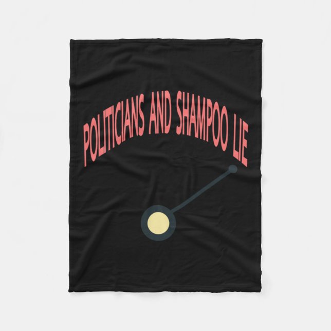 Cobertor De Velo Políticos E Shampoo Mentem (Frente)