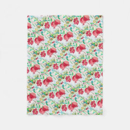 Cobertor De Velo Pomegranato fruta vermelha Comida hebraico