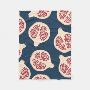 Cobertor De Velo Pomegranato sem soldadura, fundo com pombos