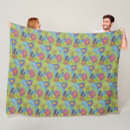 Cobertor De Velo Pond Scene - Fleece Blanket