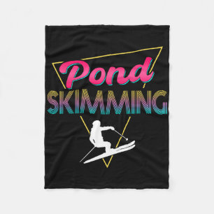 Cobertor De Velo Pond Skoling Roupa Ski Pond Skimmer dos anos 80
