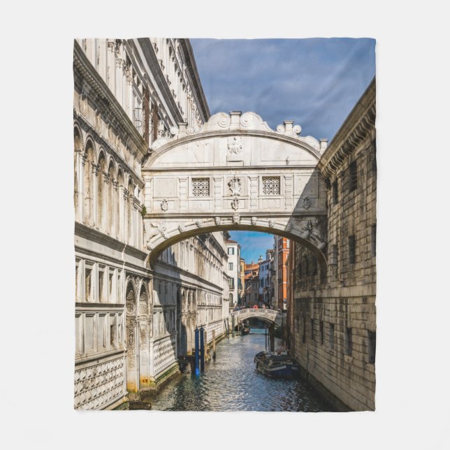 Cobertor De Velo Ponte de Luz, Veneza, Itália (Frente)