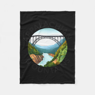 Cobertor De Velo Ponte New River Gorge West Montanhas Apalaches