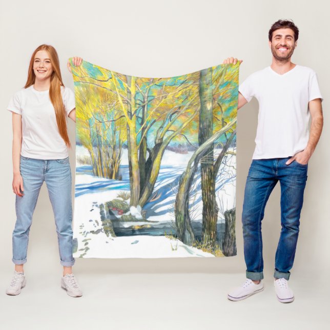 Cobertor De Velo ponte no inverno (In Situ)