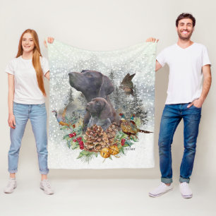 Cobertor De Velo Ponteiro Alemão Curto no inverno