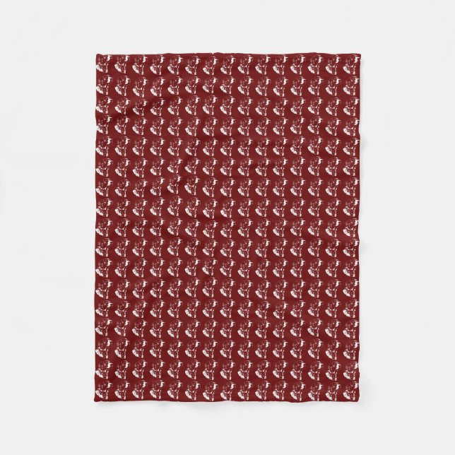 Cobertor De Velo Ponteiro alemão Pointer Dog Fleece Blankets (Frente)