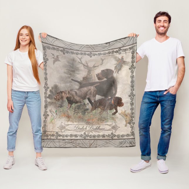 Cobertor De Velo Ponteiro alemão Wirehaired (In Situ)