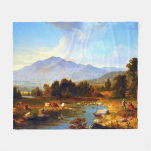Cobertor De Velo Ponto Alto Montanhas Shandaken Asher Brown Durand 