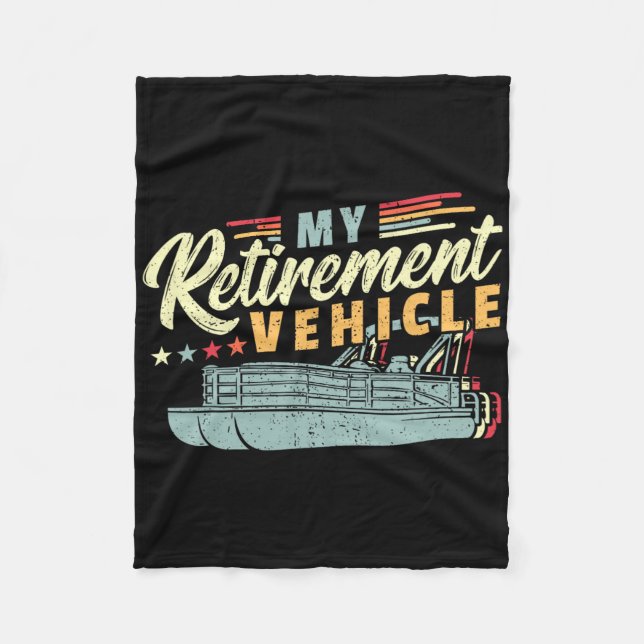 Cobertor De Velo Pontoon de Boat do Capitão I do Velho Homem (Frente)