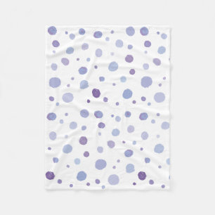 Cobertor De Velo pontos polka pintados à mão