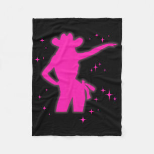 Cobertor De Velo Pony and Heels Lover Pink Girls Clubs Disco Birthd
