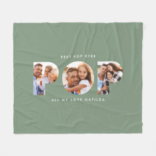 Cobertor De Velo Pop multifotografia tipografia moderna elegante ve