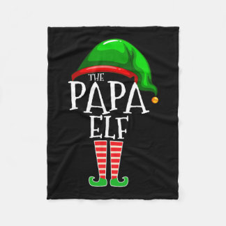 Cobertor De Velo Pope Elf Family Matching Group Gran de Natal