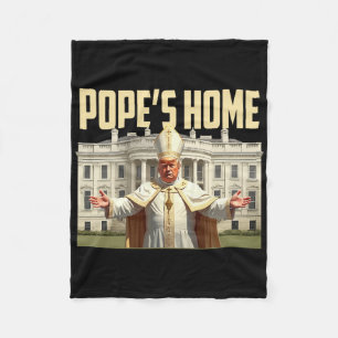 Cobertor De Velo Pope Trump Home Trump Pope Donald Trump Político