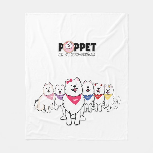 Cobertor De Velo Poppet e a gangue (Frente)