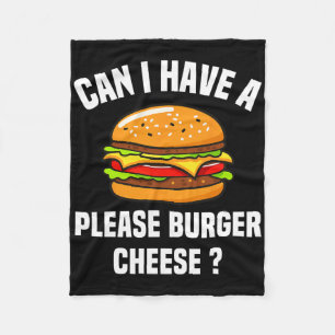 Cobertor De Velo Por favor, Burger Queijo Hamburger Churrasco Queij