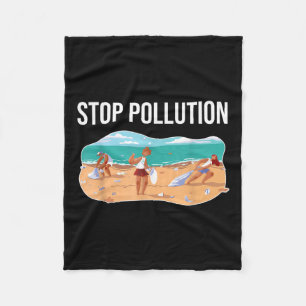 Cobertor De Velo Pôr termo à poluição Proteção Ambiental do Mar Plá