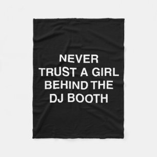 Cobertor De Velo Por trás da cabine do dj techno engraçado meme de